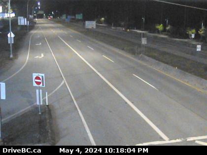 Traffic Camera showing Hwy 99 just North of the USA Canada Border