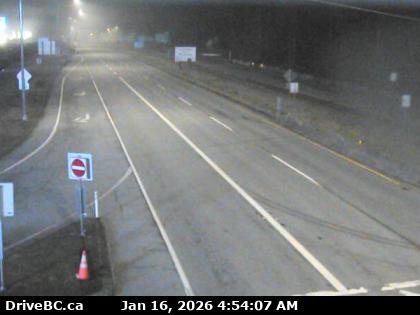 Hwy 99 at Canada/US border, North.