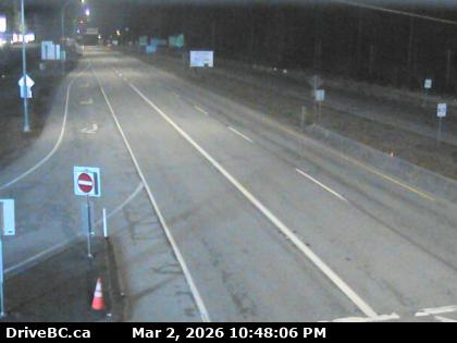 Hwy 99 at Canada/US border, North.
