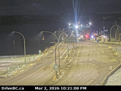 Francois Lake Ferry Landing