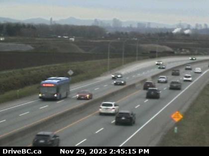 Hwy 91 at No.8 Road on East-West