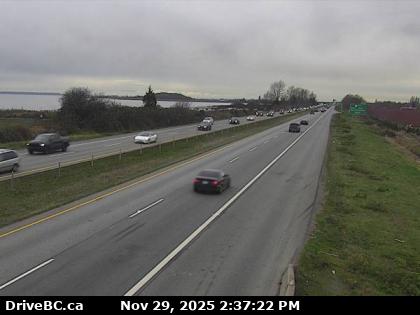 Hwy 99 at Mud Bay - W