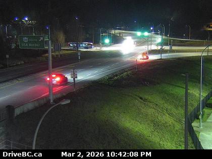 King George Blvd at Hwy 99 - W