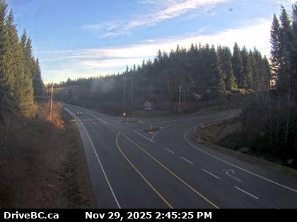 Hwy 19 at Port Alice Rd