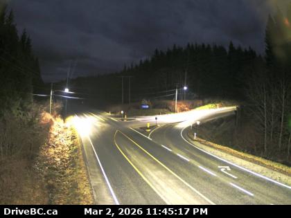 Hwy 19 at Port Alice Rd