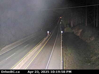 Highway 1 near Malahat Summit looking north