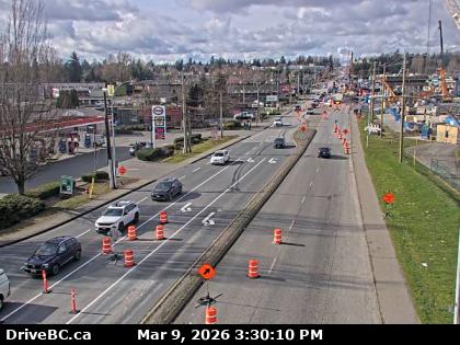 Hwy 10 at Fraser Hwy - NW