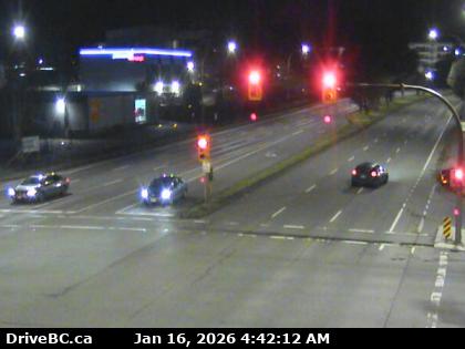 Hwy 17 at Cloverdale Ave - N