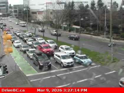 Hwy 17 at Saanich Rd 1 - W