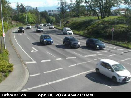 Hwy 17 at Saanich Rd 2 - S