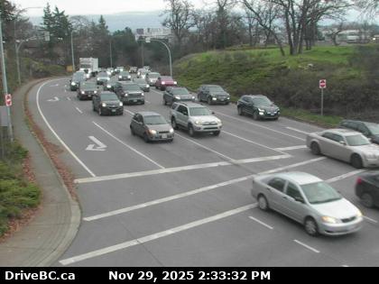 Hwy 17 at Saanich Rd 2 - S