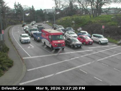 Hwy 17 at Saanich Rd 2 - S