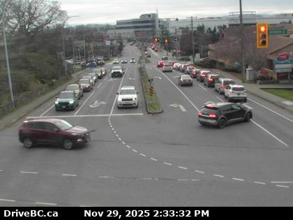 Hwy 17 at Saanich Rd 2 - W