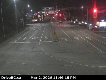 Hwy 17 at Saanich Rd 2 - W