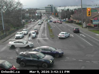 Hwy 17 at Saanich Rd 2 - W