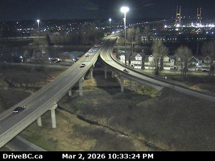 Alex Fraser Bridge SB