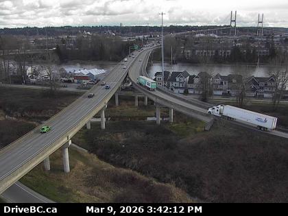 Alex Fraser Bridge SB