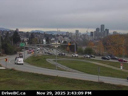 Hwy 91A at Queensborough Bdg - E