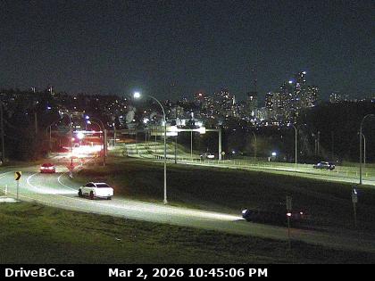 Hwy 91A at Queensborough Bdg - E