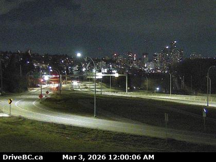 Hwy 91A at Queensborough Bdg - E