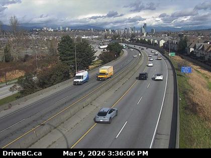 Hwy 91A at Boundary Rd - W