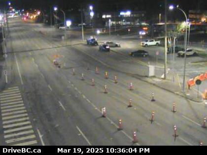 Traffic Camera on Canadian Hwy 15 at the Blaine Surrey Border border crossing