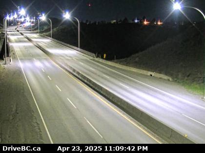 Traffic Cam Hwy-1 at Peterson Creek bridge in Kamloops, looking west. (elevation: 469 metres)