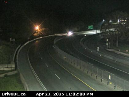 Traffic Cam Hwy-1 at Spencer Rd, northbound looking west. (elevation: 116 metres)