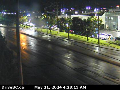 Traffic Cam Hwy-10 at 200th St in Langley, looking south. (elevation: 18 metres)