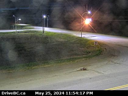 Traffic Cam Hwy-16 at Hwy-27 junction, looking north. (elevation: 654 metres)