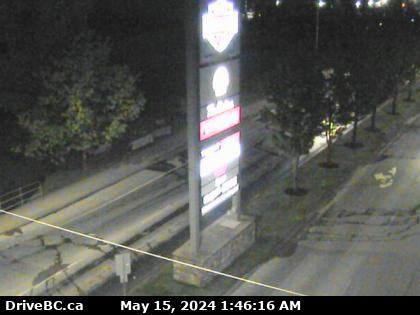 Traffic Cam Hwy-1 looking southwest along West Shore Parkway. (elevation: 69 metres)