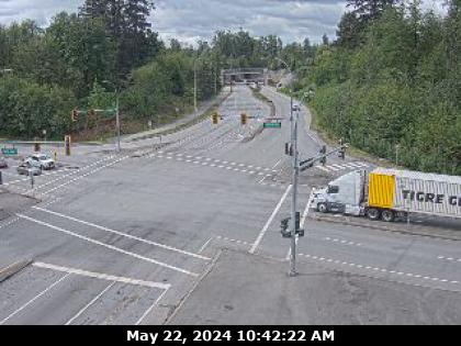 Traffic Cam Golden Ears Way at 96 Avenue Connector, in Fort Langley, looking south. (elevation: 0 metres) <div style='font-size:8pt;font-style:italic'> <br>Images courtesy of <a href='https://www.translink.ca/' target='_blank'>TransLink</a> </div>